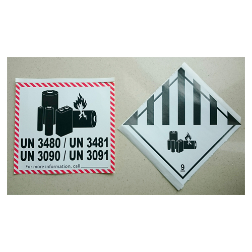 Lithium Battery Label and Class 9 (Lithium Battery)
